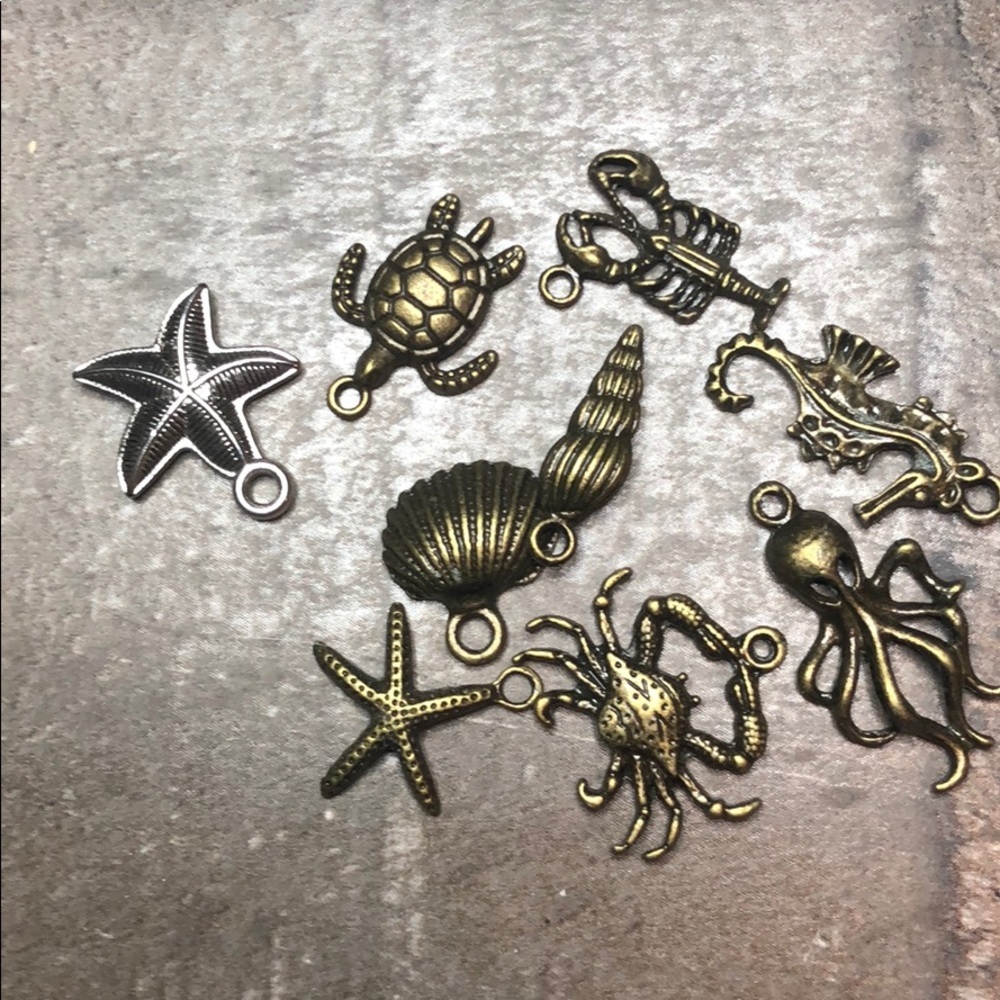 9 beach charms